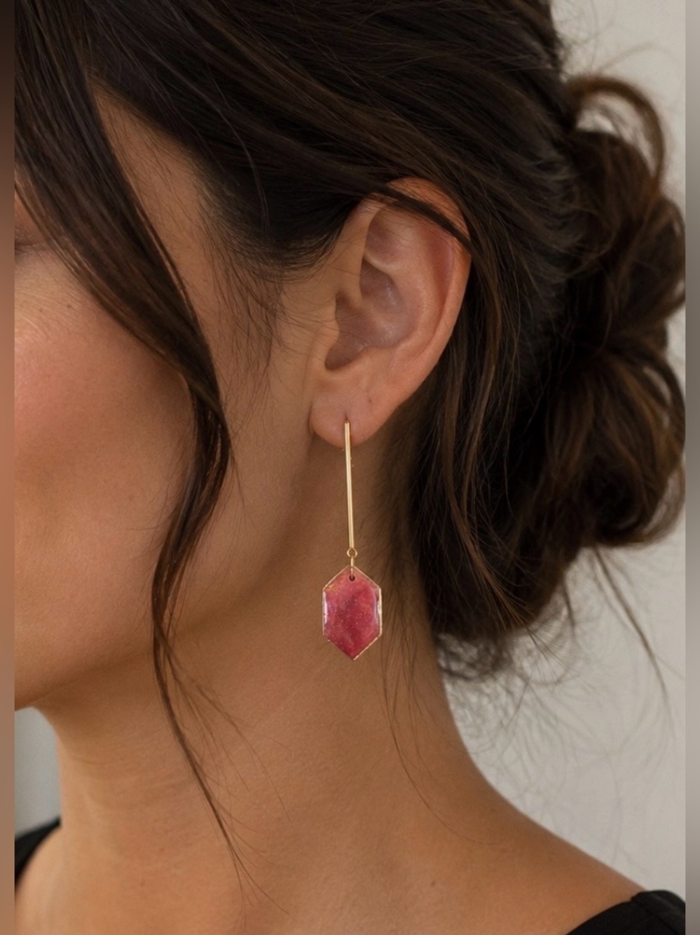 NWOT.‎ Geometric Dandle Earrings.